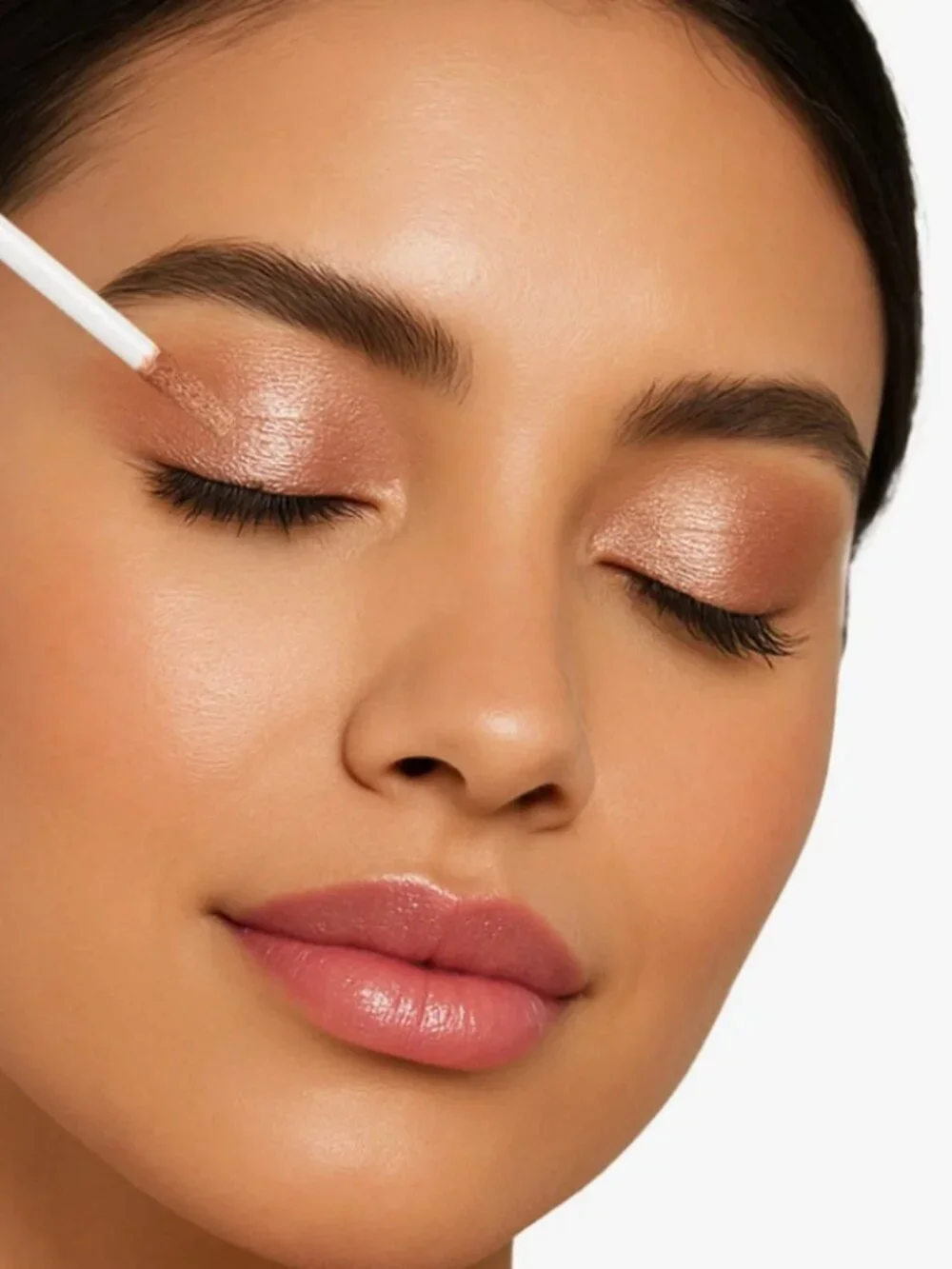 New & Sealed Mo Beauty Mo-Dimensional Liquid Metallic Eyeshadow In Glazed
